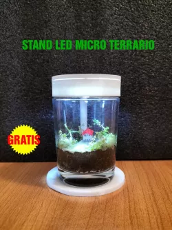 MICRO TERRARIUM LED STAND 2.0