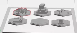 Minecraft Catan Hexes