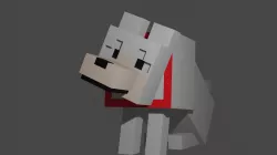 Minecraft dog