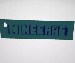 minecraft keychain