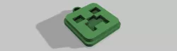 Minecraft keychain