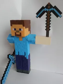 Minecraft Steve Alex Axe