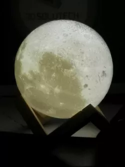 MOON LAMP 5 IN DIAMETER
