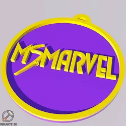 Ms Marvel Keychain