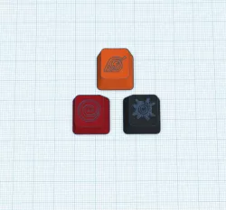 Naruto keycaps