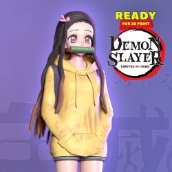 Nezuko Kamado - Demon Slayer Fanart