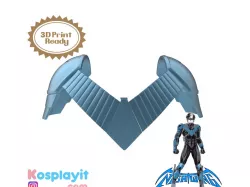 Nightwing Armor 3D Model Digital File - Nightwing Cosplay - Future State Cosplay - 3D Printing- 3D Print - Nightwing Future State