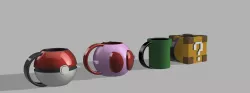 Nintendo Can Cups
