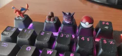 pack 6 Keycap pokemon