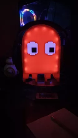 Pacman Ghost Illuminated