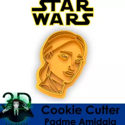 PADME AMIDALA COOKIE CUTTER / CLONE WARS