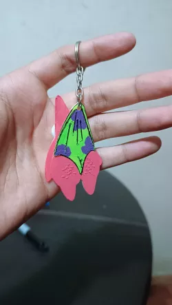 PATRICK STAR KEYCHAIN