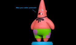 Patrick Star PinHead - SpongeBob SquarePants 3D Print Model by SillyToys