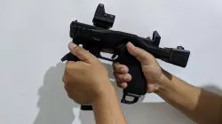 PDW Carbine Kit for KSC Glock 17, 19 - Folding Stock