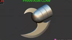 Phantasm Claw Weapon - Phantasm Batman Cosplay 3D print model