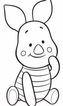 Piglet cookie cuter