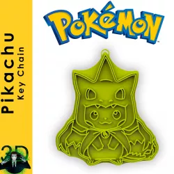 PIKACHU (CHARIZARD) KEY CHAIN / POKEMON