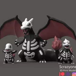 POKEMON - HALLOWEEN CHARMANDER EVOLUTION
