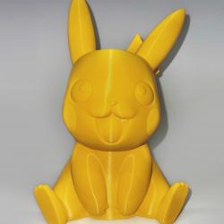 Tail-strengthened Pikachu free 3D model 3D printable