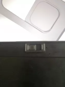 Removable webcam cover