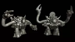 Retro Space Orc Bunkerbot