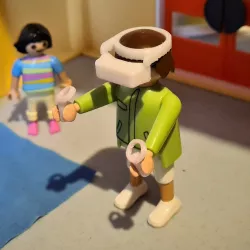 RV helmet for playmobil of the Oculus type
