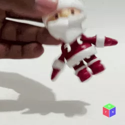 SANTA FLEXI TOY PLUS KEYRING