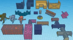 Scatter Terrain Bundle for War hammer, DnD, Star Wars Legion