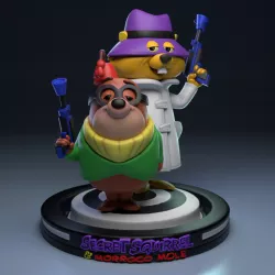 Secret Squirrel and Morroco Mole -16cm