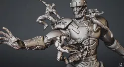 Sentinel Diorama x men