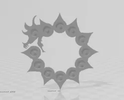 Seven Deadly Sins - Meliodas's sins symbol (Nanatsu no taizai)