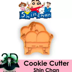SHIN-CHAN BUTT DANCE COOKIE CUTTER / SHIN-CHAN