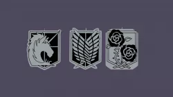 Shingeki no Kyogin/Attack on Titan Pendants