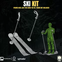 Ski Kit for Action Figures