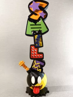 SMILE POP ART DECORATION