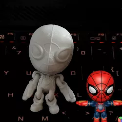 SPIDER-MAN TOY PLUS KEYRING