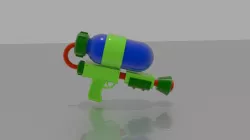 Splatoon ink gun