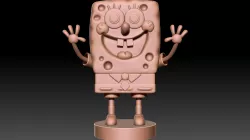 Spongebob with base