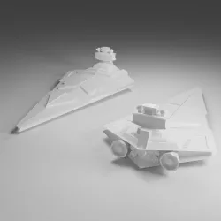 Star destroyer (Star wars).