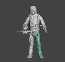 STAR WARS CHEWBACCA ACTION FIGURE STAR WARS STAR WARS KENNER HASBRO STYLE