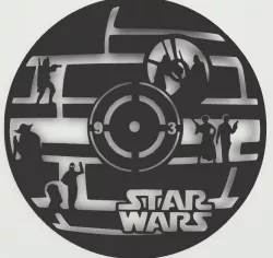 Star wars Clock