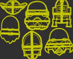 Star Wars Cookie Cutter / Cookie Cutters