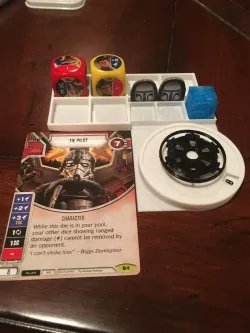 Star Wars Destiny Character Holder with Life Counter