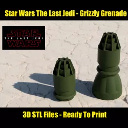 Star Wars: The Last Jedi - Grizzly Grenade and Bomb