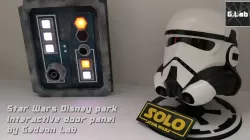 Star wars Theme park door panel
