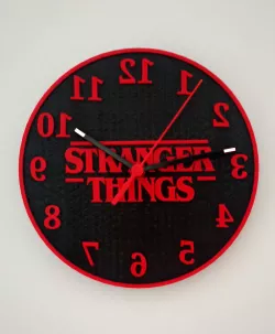 Stranger Things Clock