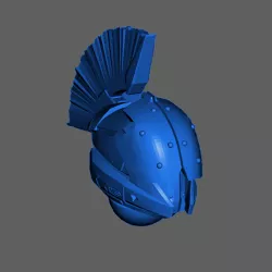 Tabletop Sci-fi Saint-14 head