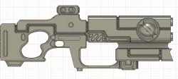 Tau Pulse carbine for cosplay