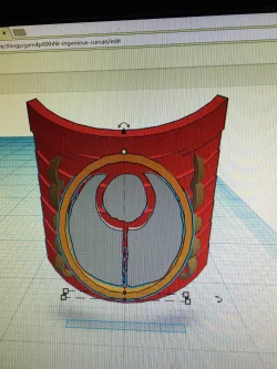 Tau samurai epaulette