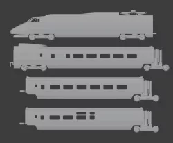 TGV Sud-Est (H0 Scale)